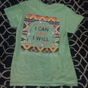 I can and I will shirt by southern couture